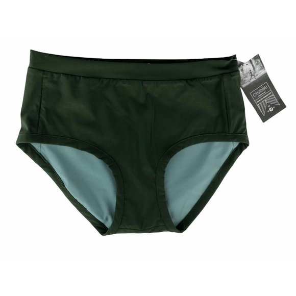 NEW OISELLE Roga Bikini Bottom Swimwear Green 4 S - Picture 1 of 7